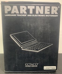 ECTACO Partner 13MT900 Deluxe Multilingual Electronic Dictionary – NEW! FAST!