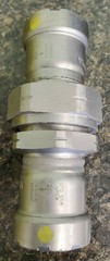 Viega 25711 Megapress G Pipe Union, 1” X 1” P1 X P2 Megapressg Qty 1