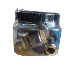 *4-PACK* SharkBite Max 3/4″ x 1/2″ PTC Brass Reducing Coupling Fitting (UR058J4)