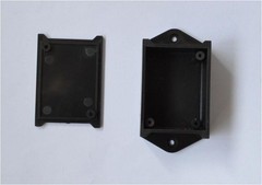 25pcs New 55*39*27mm DIY Black Electronic instrument Plastic Box