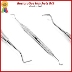Restorative Enamel Hatchet 8/9 Double Ended German Quality Dental Instrument