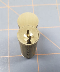 KSP 207-A-04-KA Keyed Alike SFIC 7-Pin Interchangeable Core Satin Brass (26 pcs)