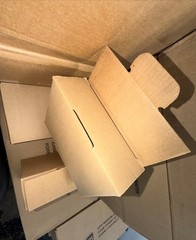 50 Pieces 9″ x 6″ x 3″ Corrugated Security Mailer Shipping Box