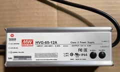 NEW 1-PC MEAN WELL HVG-65-12A 200-480V 12VDC OUT 5A IP65 POWER SUPPLY DRIVER UL
