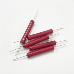 RI80 3/5/10/20/50/100W Power Rated 10R-10G Ohm High Voltage Glaze Resistor New