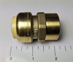 10 PIECES 3/4″ PUSH FIT X 3/4″ FNPT FEMALE THREADED ADAPTER