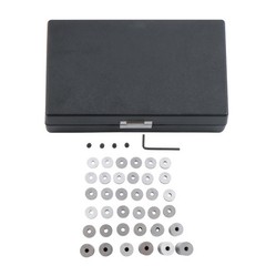 36 Pcs 0.050-1.0″ Steel Spacer Block Set in Fitted Case Fit For Set-up Work