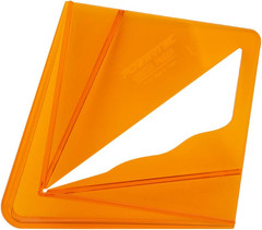 Plastic Center Finder Tool for 8 Inch Square, Round, Octagon and 5-3/4 Inch Hexa