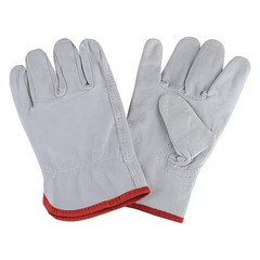 Condor 1Vt50 Leather Drivers Gloves, Goatskin, Gunn Cut, Full Finger, Shirred
