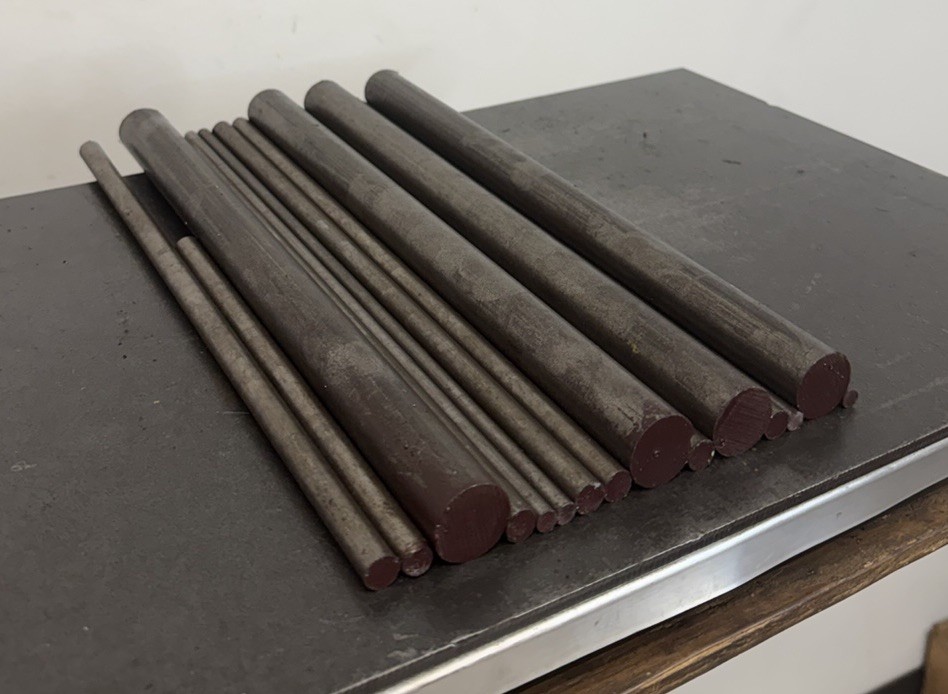 4130 AQ Steel Round Bar Stock 15 Pcs – CNC Lathe Machinable – 11.25 lbs