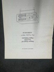 Addendum 60120 Simpson Model 467 True RMS Digital Multimeter Service Manual
