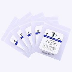 6 Model Dental Orthodontic Buccal Tubes MBT/Roth/Edge 022 1st/2nd Molar Non-Conv