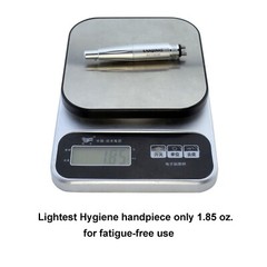Dental Prophy Hygiene Handpiece Air Motor 3 Nose Cone 4 Holes 360 Degree Swivel