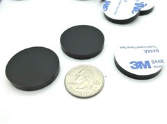 1″ Rubber Stick On Rubber Feet for Sewing Machines Universal 3/16″ Thick
