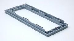HP / Agilent 34401-88304 Rear Panel / Bezel fits 34401A, 33120A, 53131A, 53132A