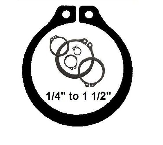 New Snap Ring External Retaining Ring (1 Pack to 10 Pack) You Choose