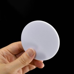 Dia 5mm-150mm PTFE Solid Disc Round Pads Gasket Thick 0.5/1/1.5/2/3/4/5/6/8mm