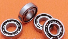 2PCS EE2 1/4 x 3/4 x 7/32 Inch Open Miniature Bearing 6.35*19.05*5.55mm