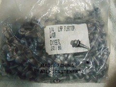 1/4″-14 x 7/8″ LAP/STITCH Atlas Self-Tapping Hex Screws Oxyseal 250