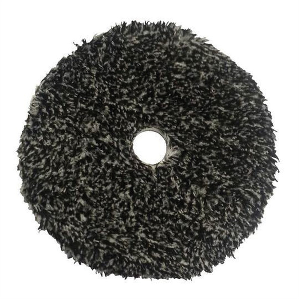 Wizards Products 11601 Cutting Pad, 6-1/2 in Overall Dia, Hook and Loop, Black