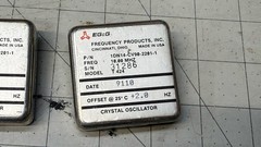 2X EG&G crystal oscillator # 1DN14-CV90-2201-1 Working Pulls See Pics 🔥