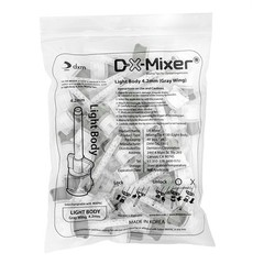 48pcs DX-MIXER Dental Mixing Tips Impression Material Light Body 4.2mm