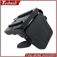 Findmall Universal Lawn Mower Forklift Tractor Seat W/ Sliding Track Armrest
