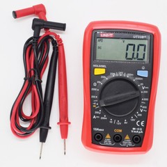 1pc UNI-T Palm-Size UT33B+ Digital Multimeter Volt Ohm Amp Resistance Test Meter