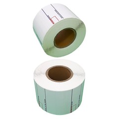CAS LST-8020 Printing Scale Label, 58 x 60 mm, UPC/Ingredients “36 ROLLS”