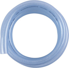 Flexible PVC Tubing Braided Clear 3/4 Inch ID 10 Feet High Pressure Water Fuel