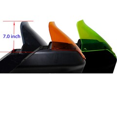 7” Colorful PMMA Windshield for Harley Low Rider ST FXLRST FXRST 2022-2024