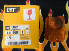 NOS Genuine Cat 116-9626 Lamp New in Box! Mfg. in Spain by Hella. Caterpillar