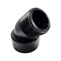Banjo 45 Degree Poly Street Elbow 1-1/2″ FNPT X 1-1/2″ MNPT – SL150-45