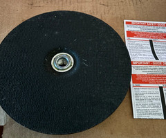 SAIT | 22062 | Cut-Off & Grinding Wheel Type 27 | 9″ X 1/8″ X 5/8″-11 | 10 PACK