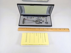 Vintage Riester Schiotz C Eye Tonometer No. 5112 Germany NOS Veterinary Case
