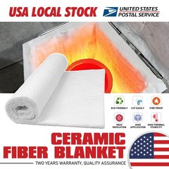 Long Service Life 12″x24″ Ceramic Fiber for Industrial Duct Heat Insulation