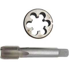 7/8-20 UNEF Tap & 7/8-20 UNEF Die Right Hand HSS High Speed Steel