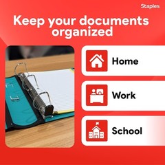Heavy-Duty 2-Inch D-Ring View Binder with Reinforced Spine – Holds 540 Sheets