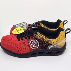 A.T.FIELD EVA×Mandom Evangelion Protective Sneaker Unit 02 Model Red JAPAN USED