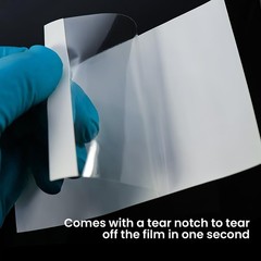 100 Sheets PCR Plate Sealing Film for 96-Well Plates (130x80mm) – High Clarity