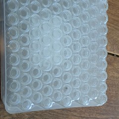 Restek 21152 2 mL Clear Glass Crimp Top Vials, Physical Laboratory, 100 Pack