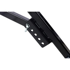 Hydraulic Receiver Hitch Crane 1000lb Cap Swivel 24-78in Lift Range