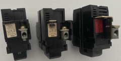 Lot of 3 Pushmatic Circuit Breakers 30A P230, 40A P240 & 60A P260 2 Pole