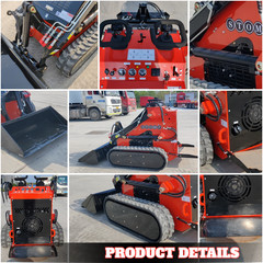 TYPHON STOMP Skid Steer Tracked EPA 23HP Briggs & Stratton Gas 3-Pumps FREE SHIP