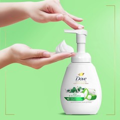 Dove Foaming Hand Wash 4 Count 10.1 Fl Oz (Pack of 4), Aloe and Eucalyptus