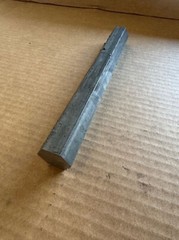 12L14 Steel Bar Stock; 1″ Hex Bar x 12″ Long, 1.00″ Hexagonal Bar