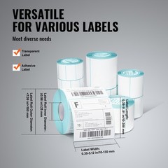 VEVOR Manual Label Applicator Round Bottle Labeling Machine 15-20 pcs/min MT-30