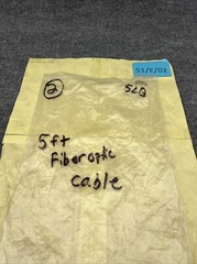 Fiberoptic Systems Inc 60″ Fiber Optic Illuminator Cable with Ring Used