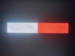 10 Reflective Oralite DOT Tape Strips 2″x12″ V92 Conspicuity DOT-C2 Reflexite