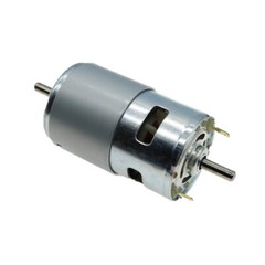 1pcs DC12-24V 6500-13000rpm RS775 Double Shaft High Speed DC Motor for DIY Parts